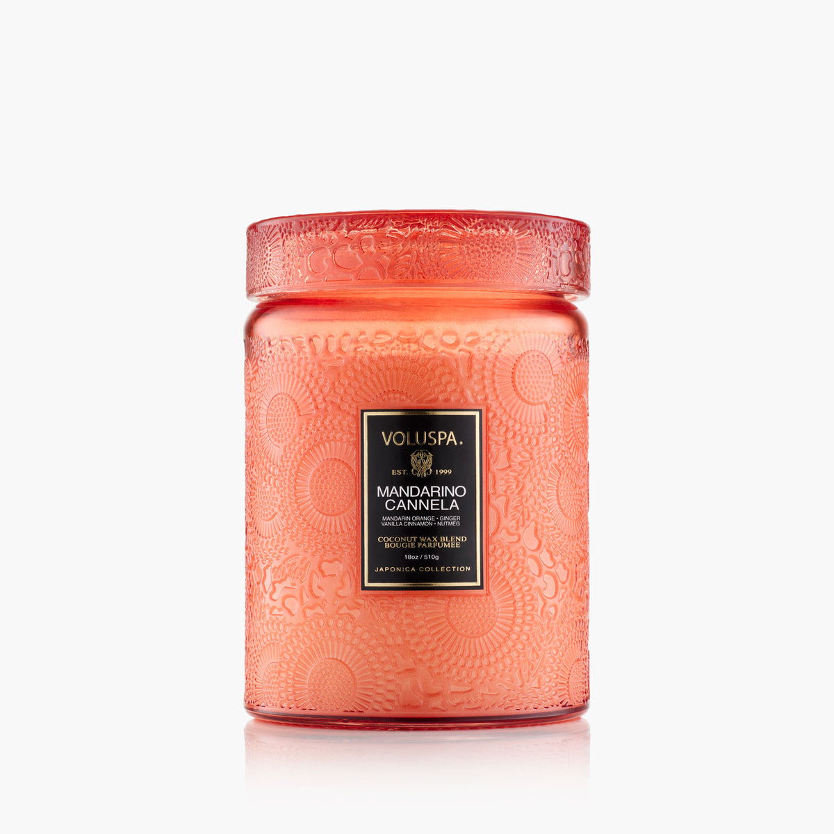 LARGE JAR CANDLE MANDARINO CANNELA