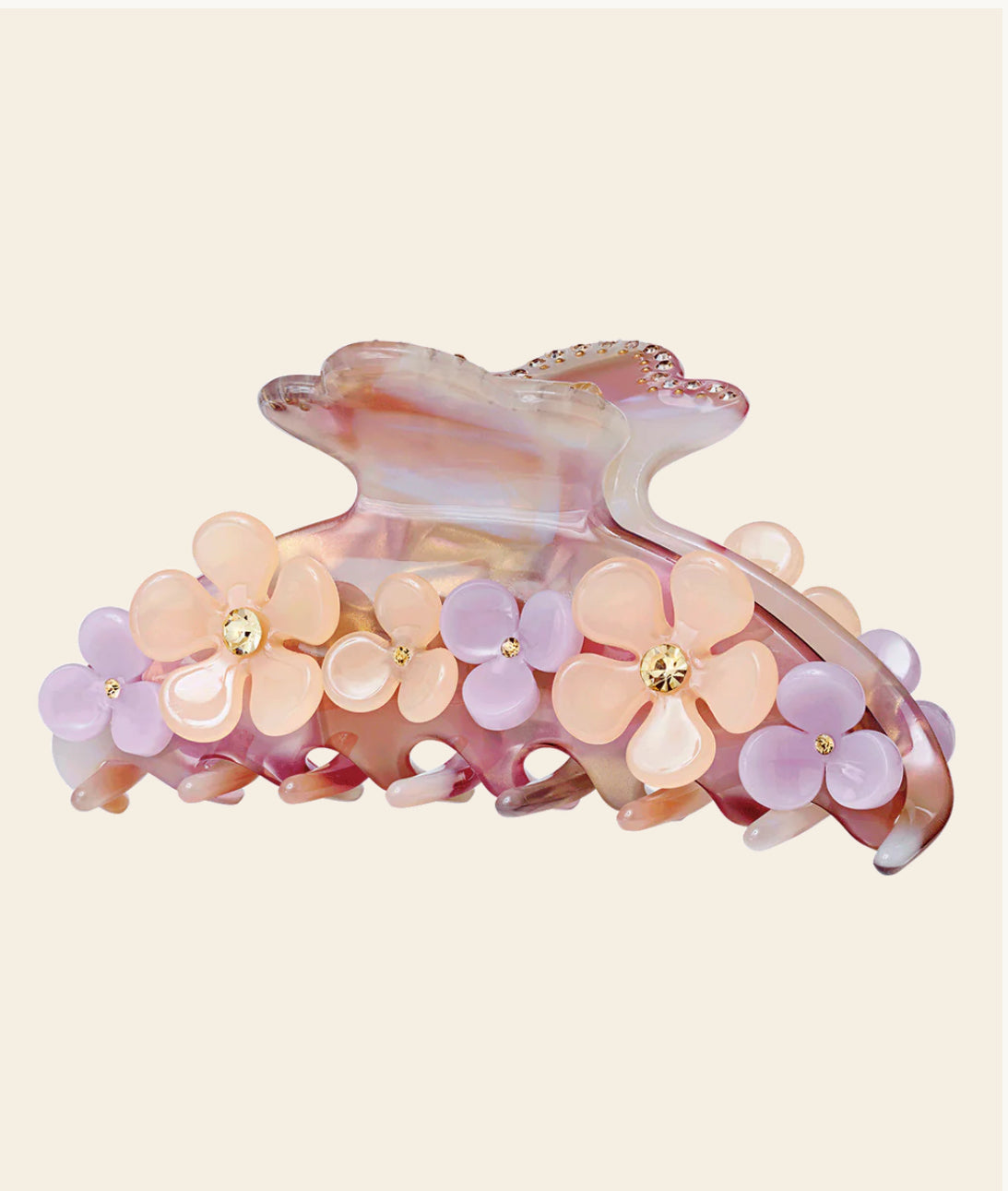 Florina Hårklemme Orchid