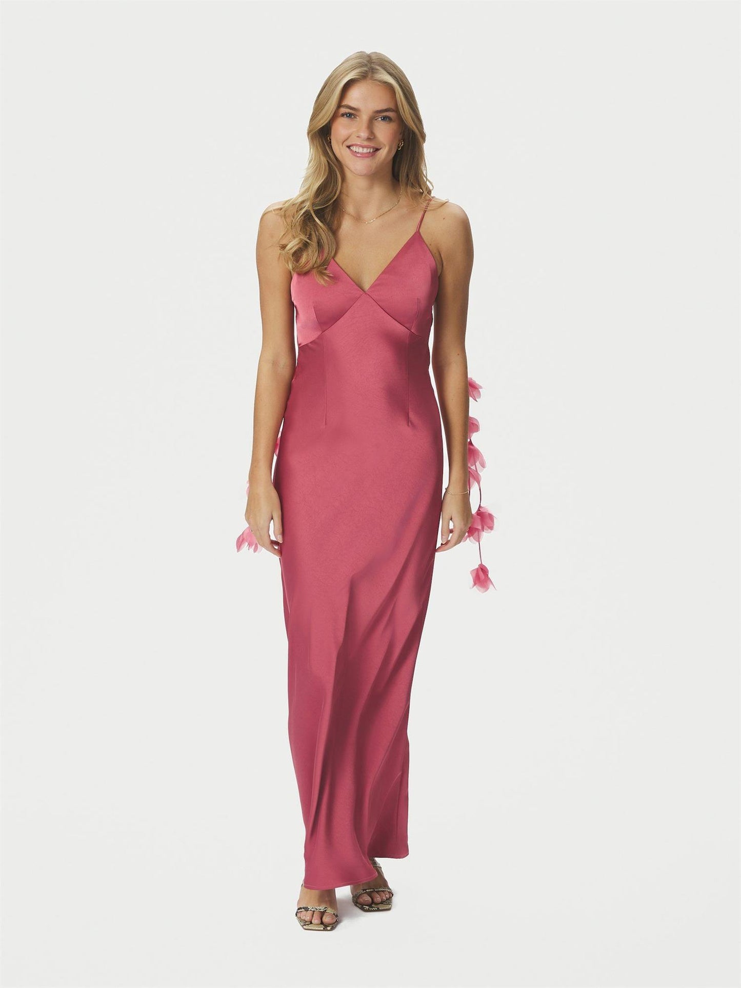 COLLY HEAVY SATEEN DRESS