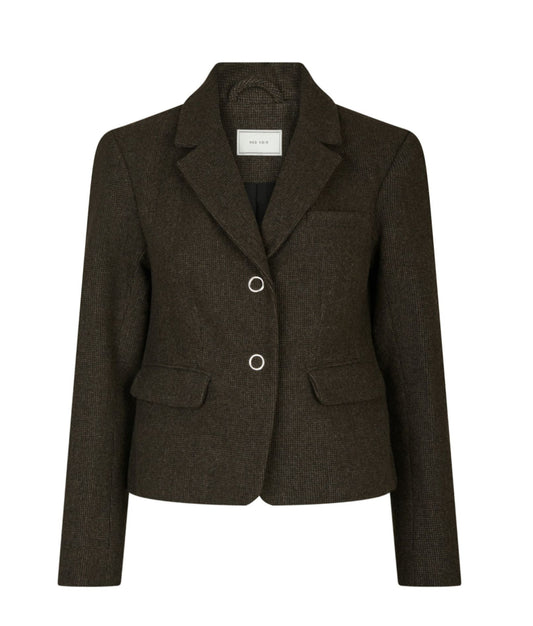 WAED MINI CHECK BLAZER