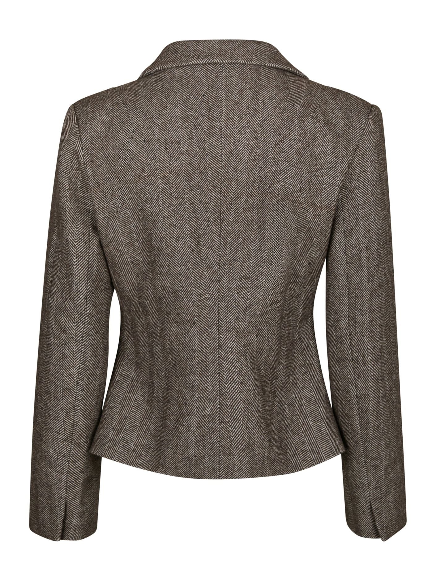VALIA HERRINGBONE S BLAZER