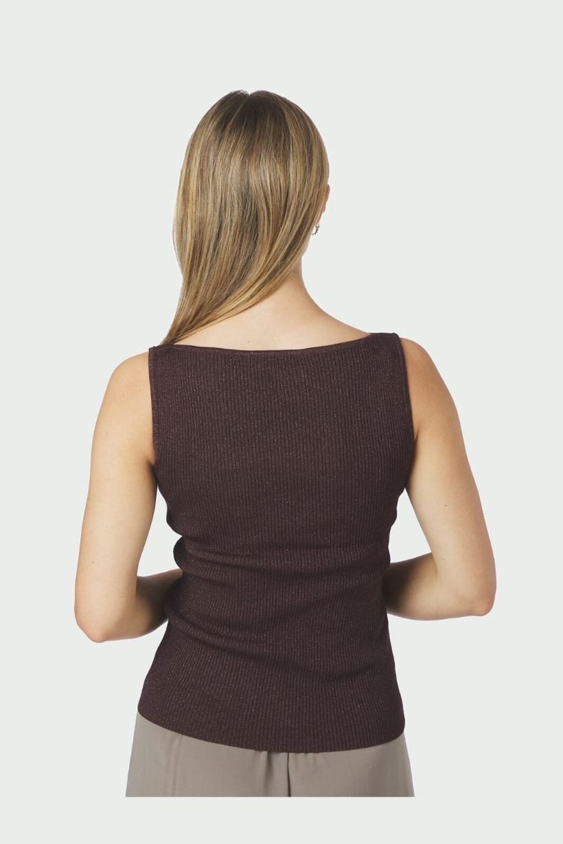 Talia Glitter Knit Top