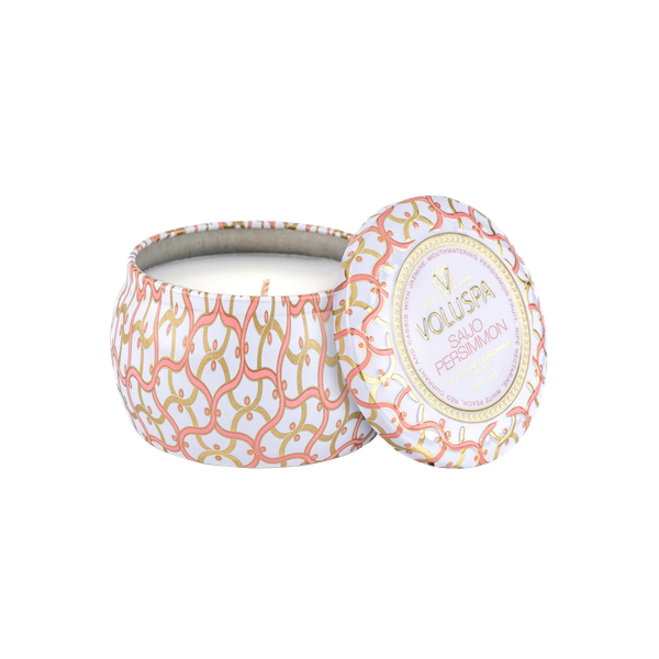 Mini Tin Candle Saijo Persimmon