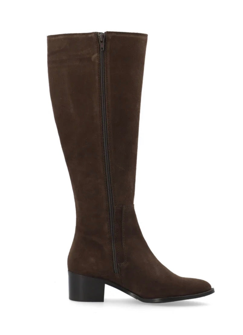 BIACAROL Chelsea Knee High Boot Oily Suede