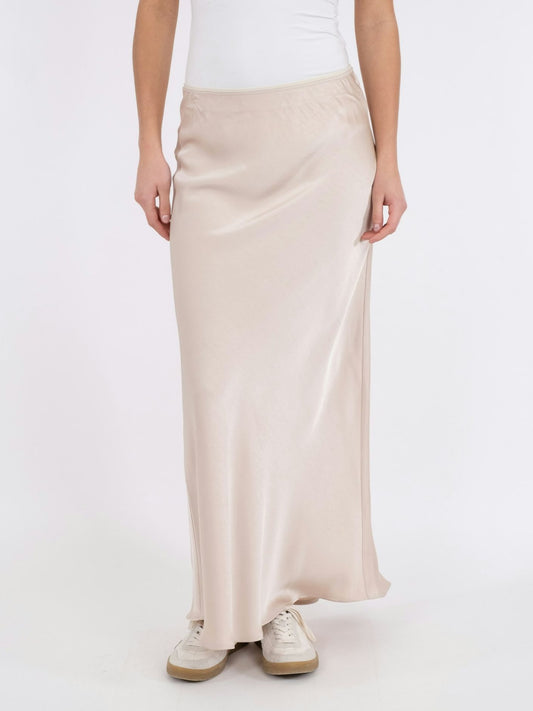 VICKY HEAVY SATEEN SKIRT