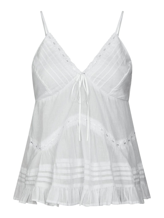 ELVENA S VOILE TOP