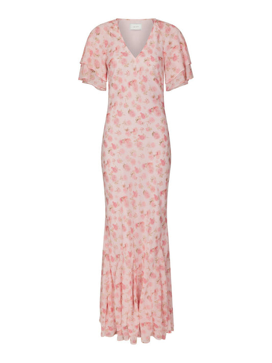 CELESSE FLOWER FADE DRESS