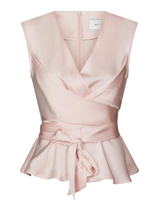 RISETTA HEAVY SATEEN TOP