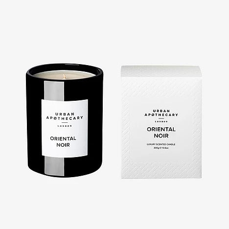 Black Glass Candle 300g, 60tim -Oriental Noir