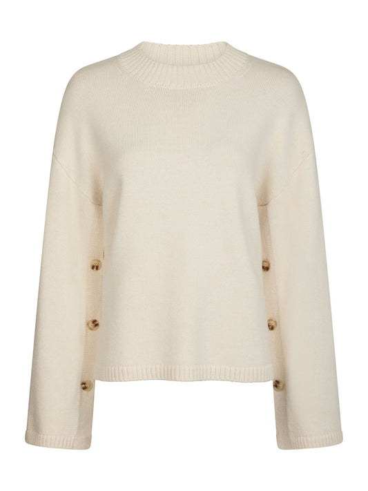 NELLO BUTTON KNIT BLOUSE