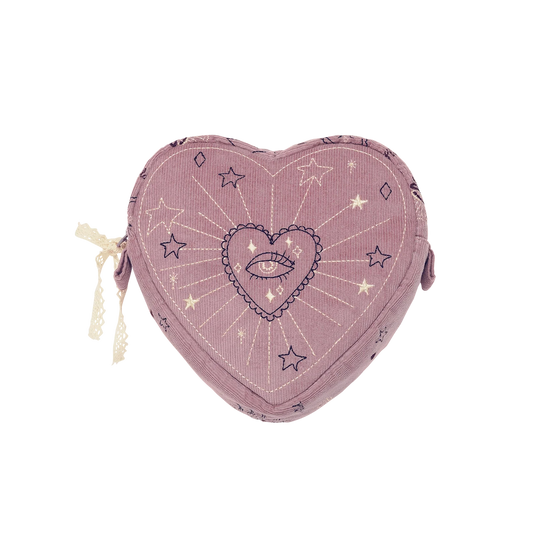 Heart Makeup veske, Purple Theatre Magic