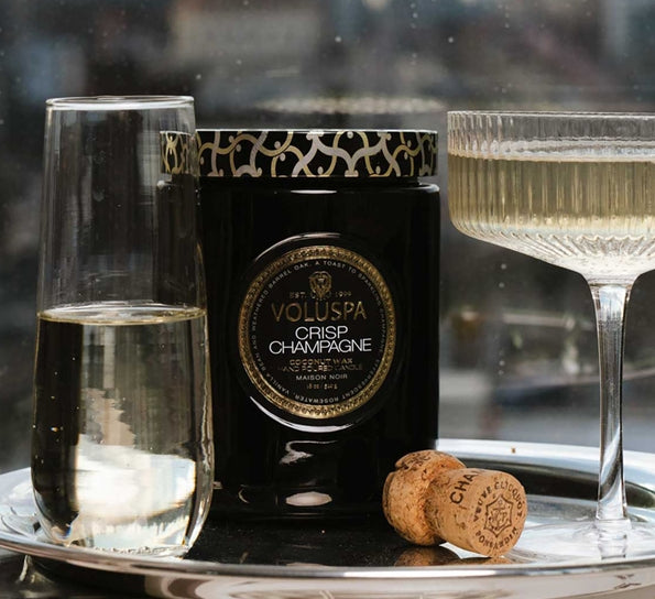 Large Jar Candle 100tim 510g - Crisp Champagne