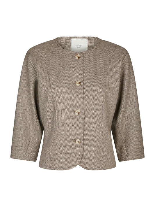 MESTO LIGHT HERRINGBONE JACKET