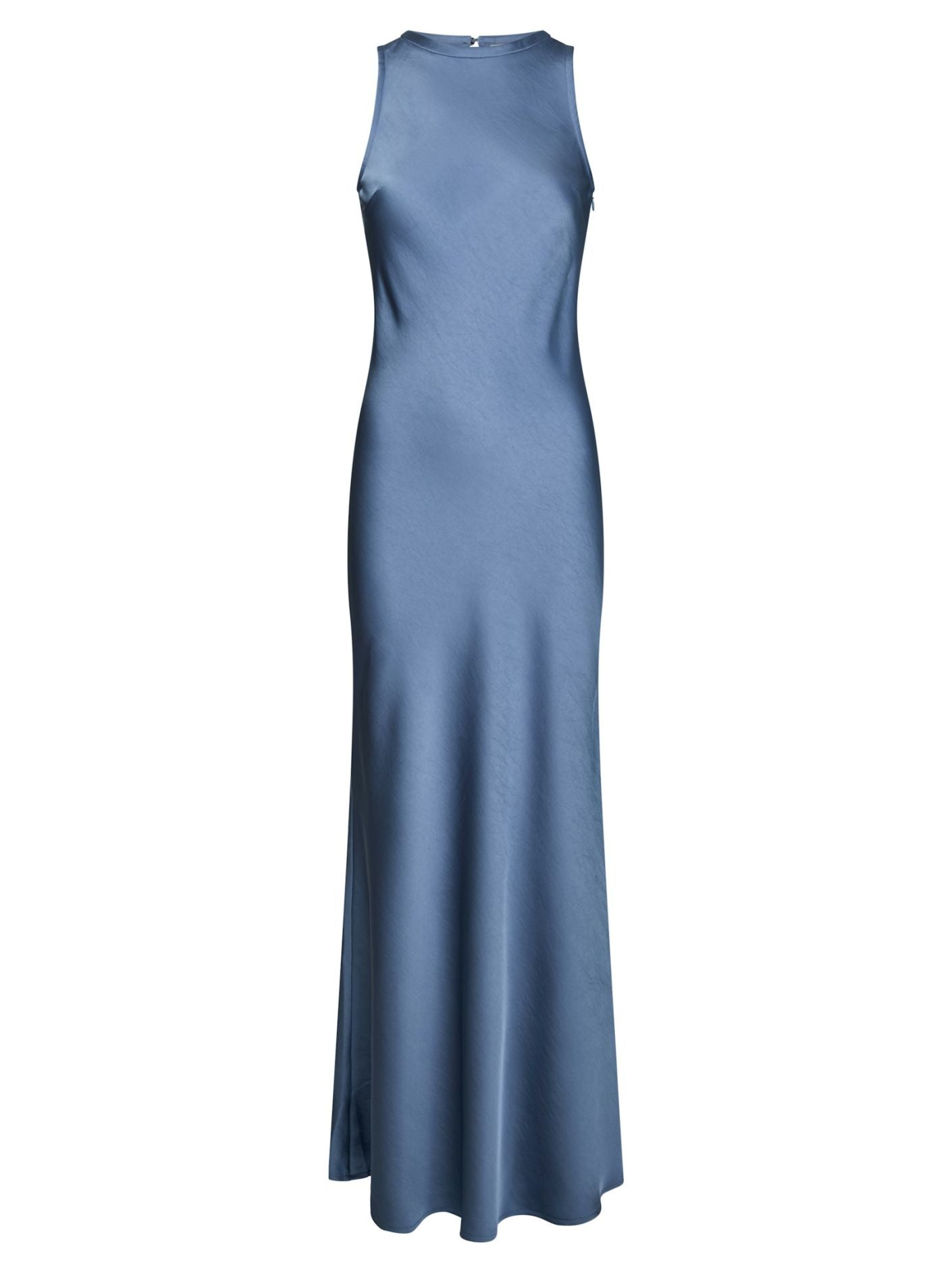 CELINIE HEAVY SATEEN DRESS