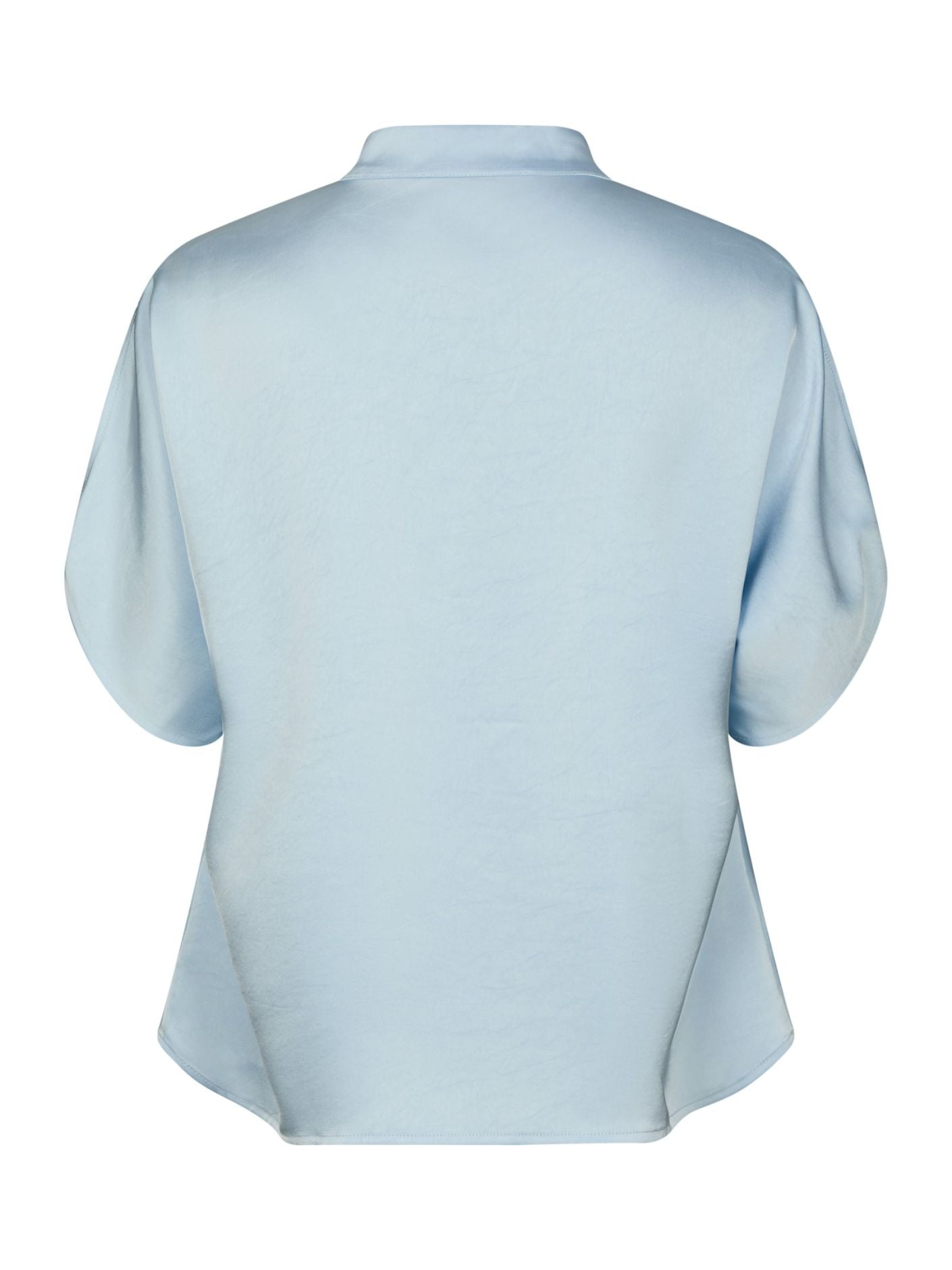 ANELLE HEAVY SATEEN BLOUSE