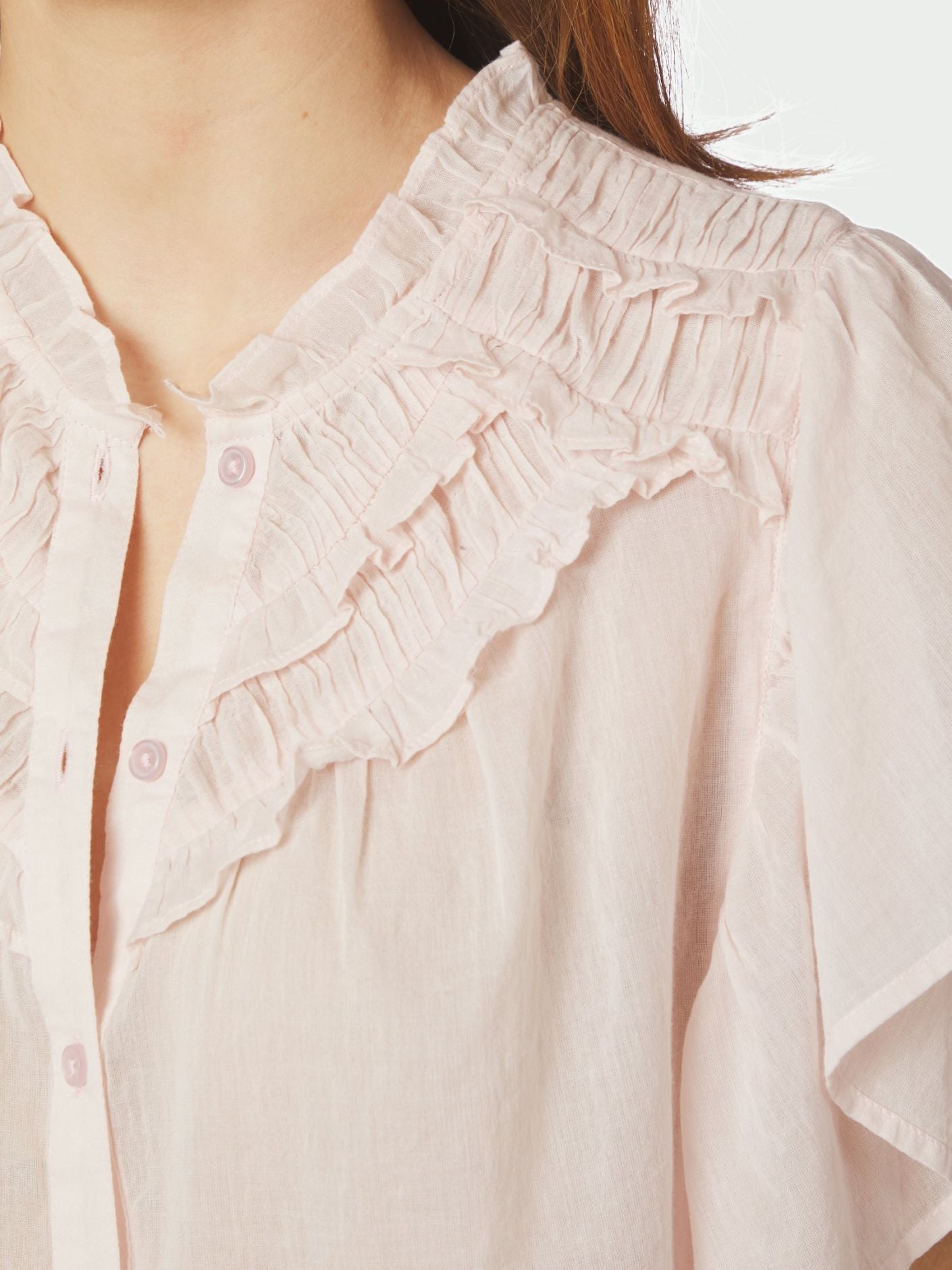 VINSA S VOILE TOP