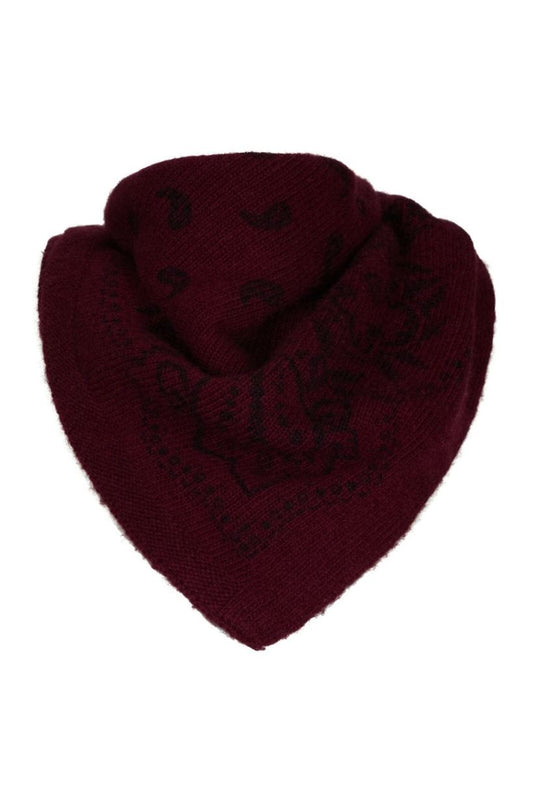 Adelina Paisley Knit Scarf