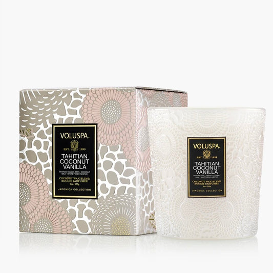 Classic Boxed Candle 60tim Tahitian Coconut Vanilla