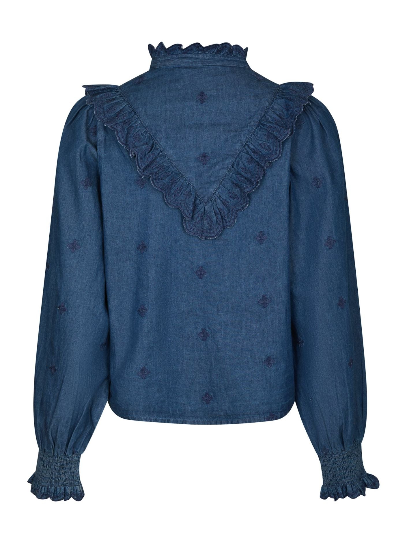 DEGAS DENIM BLOUSE