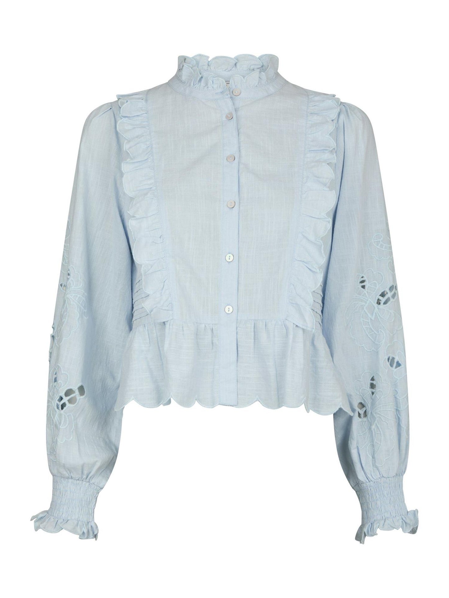 PETRINE EMBROIDERY BLOUSE