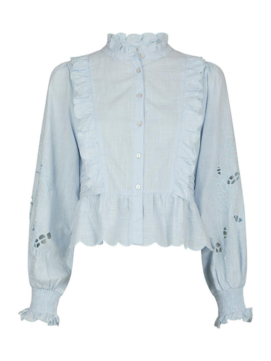 PETRINE EMBROIDERY BLOUSE