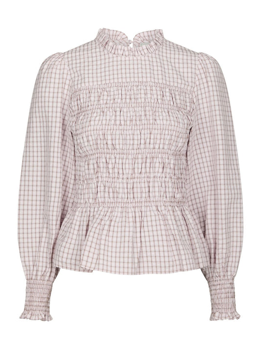 POSSA MINI CHECK BLOUSE