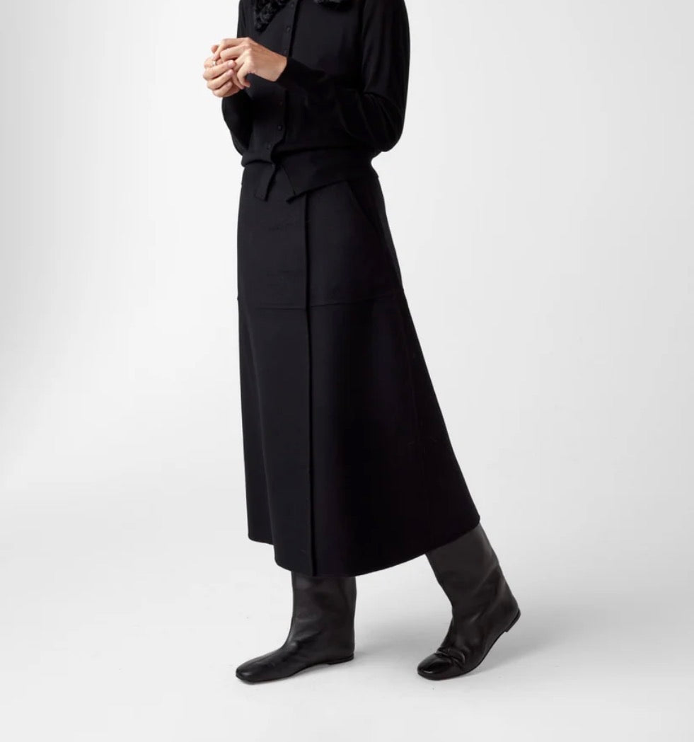 Thelma wool skirt