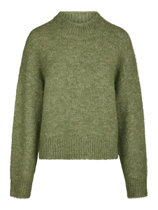 PAULINA FLUFFY KNIT BLOUSE