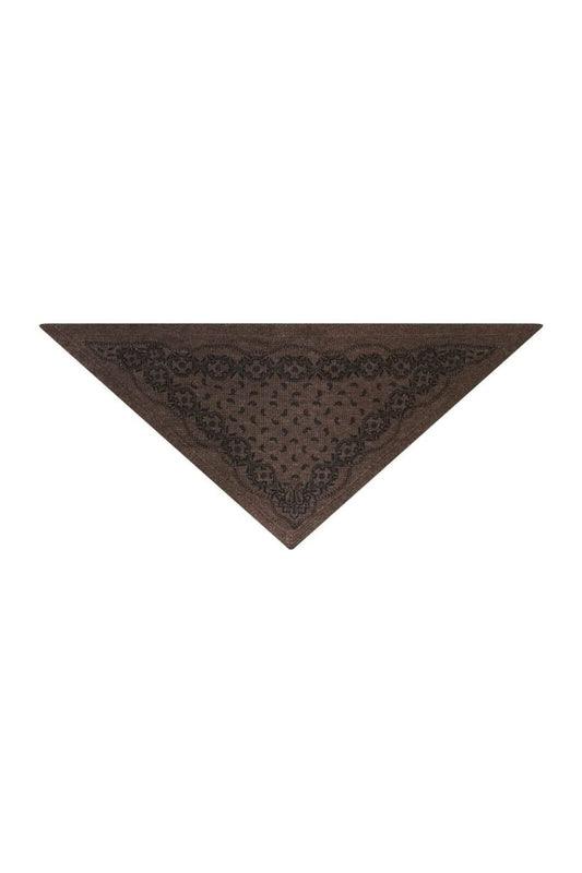 ARIYA PAISLEY KNIT SCARF