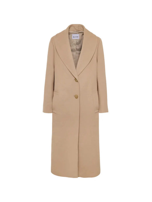 CASHMERE COAT W - CLARETA SHAWL