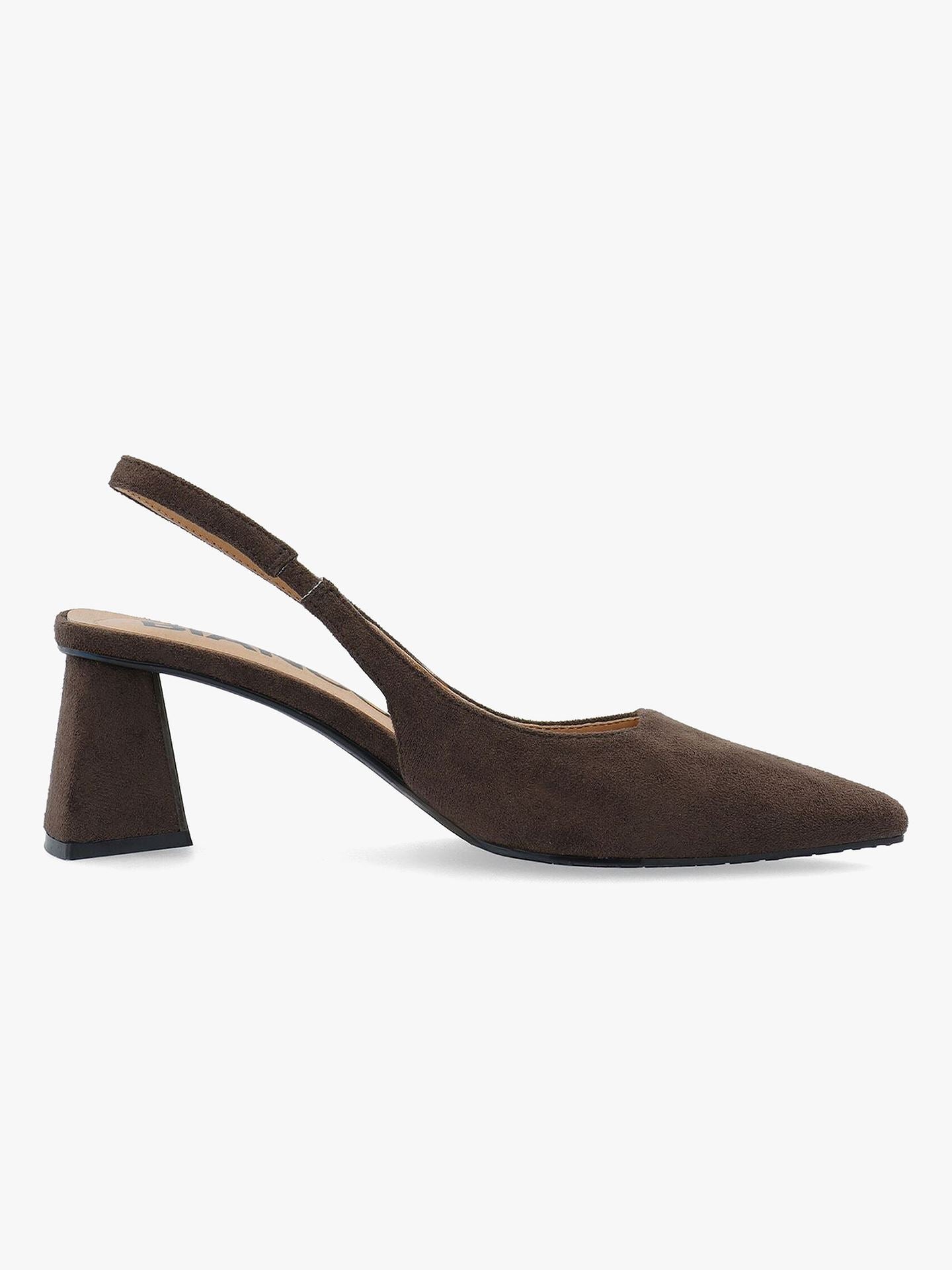 BIAMARALYN Slingback Faux Suede