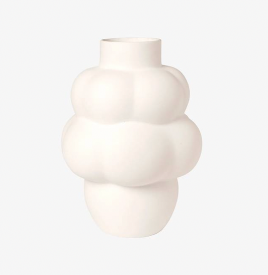 Balloon Vase 04 Petit Raw White
