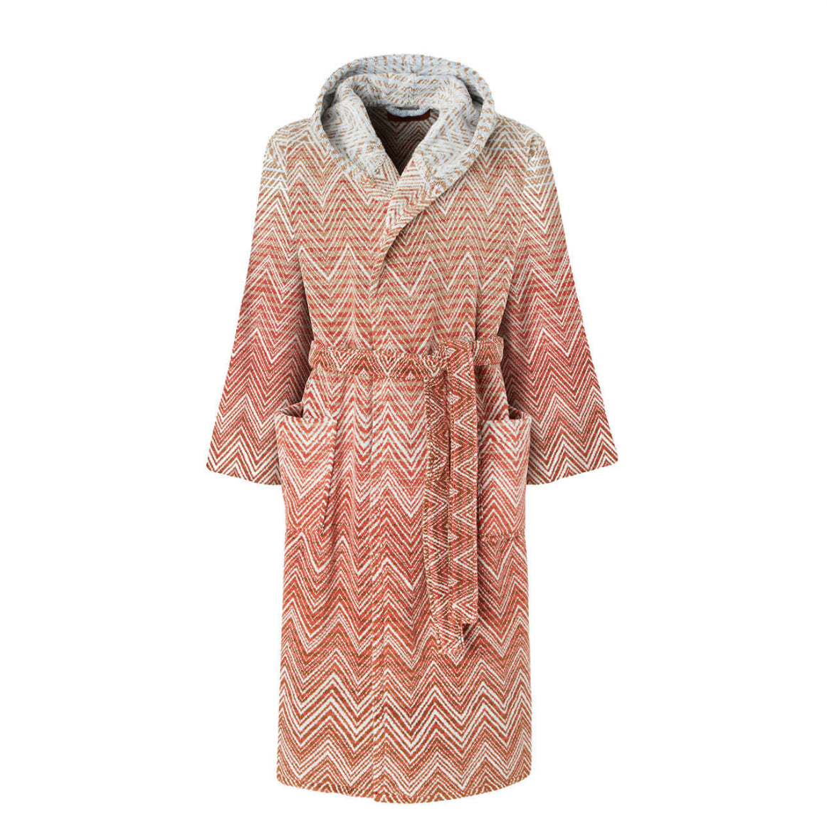 STONE HOODED BATHROBE