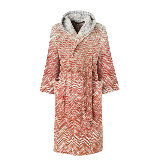 STONE HOODED BATHROBE