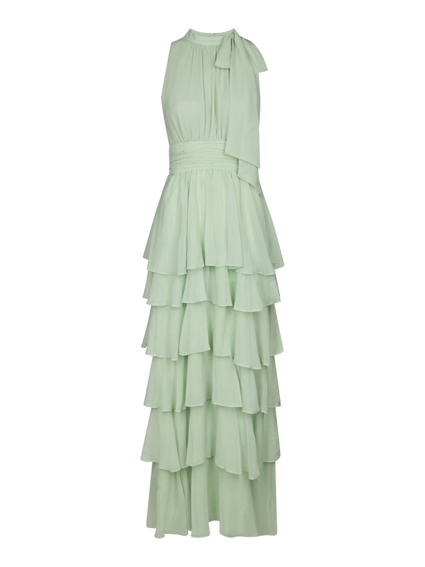 Marli Solid Chiffon Dress