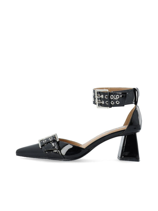 BIAMARALYN Buckle D'orsay Pump Faux Leather
