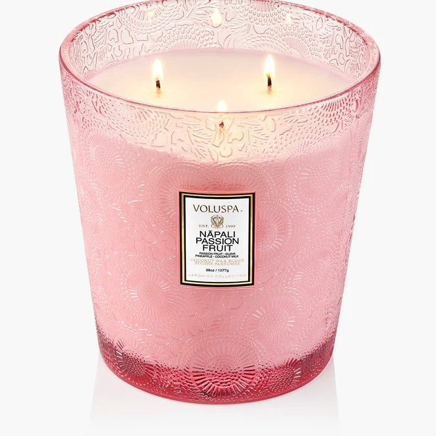 NĀPALI PASSION FRUIT 3 Wick Hearth Candle