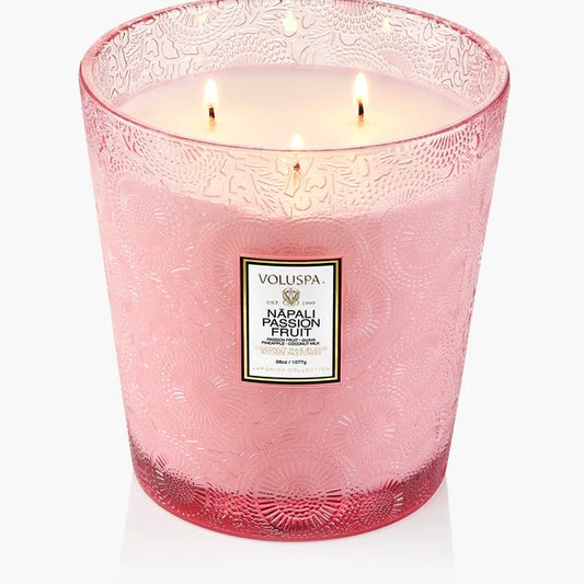 NĀPALI PASSION FRUIT 3 Wick Hearth Candle