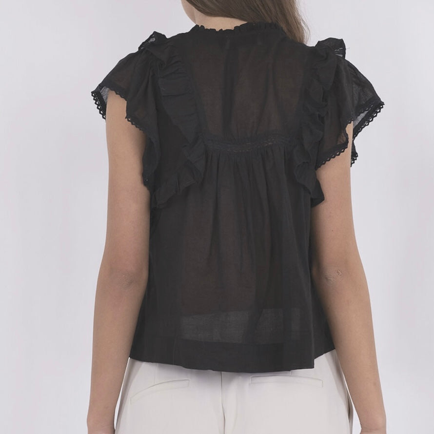 Jayla S Voile Top