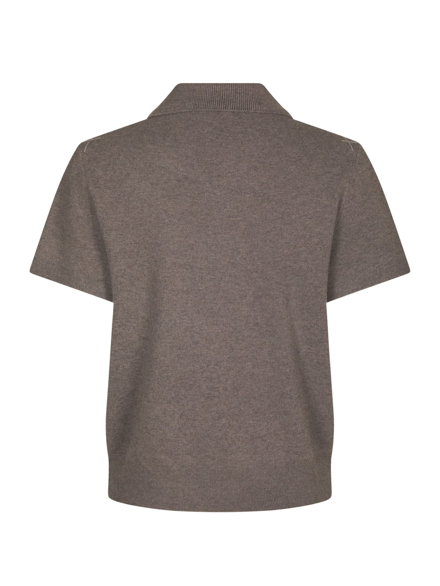 GIA CHECK KNIT BLOUSE