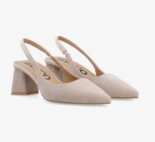 BIAMARALN SLINGBACK FAUX SUEDE