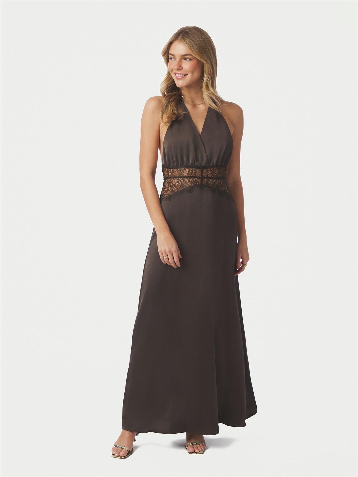 JASINE HEAVY SATEEN DRESS