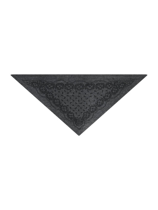 ARIYA PAISLEY KNIT SCARF