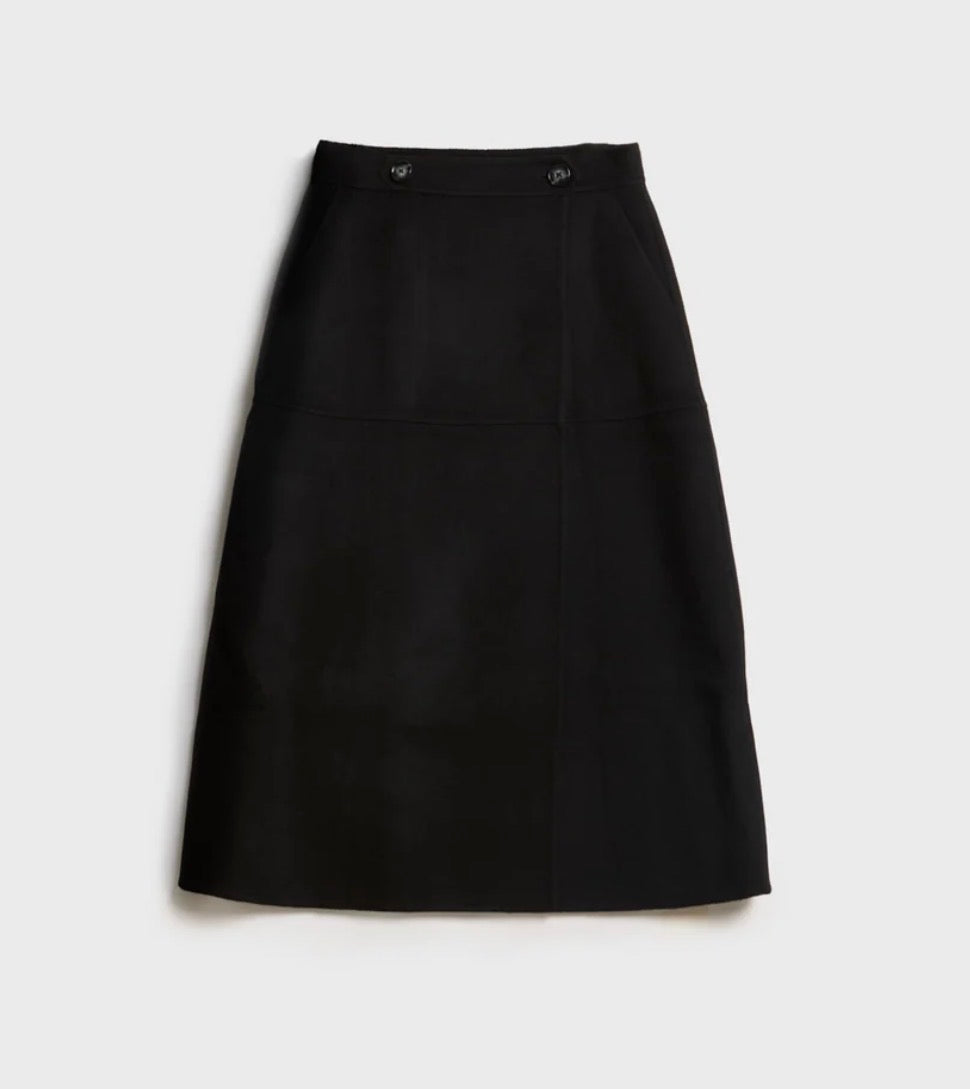 Thelma wool skirt