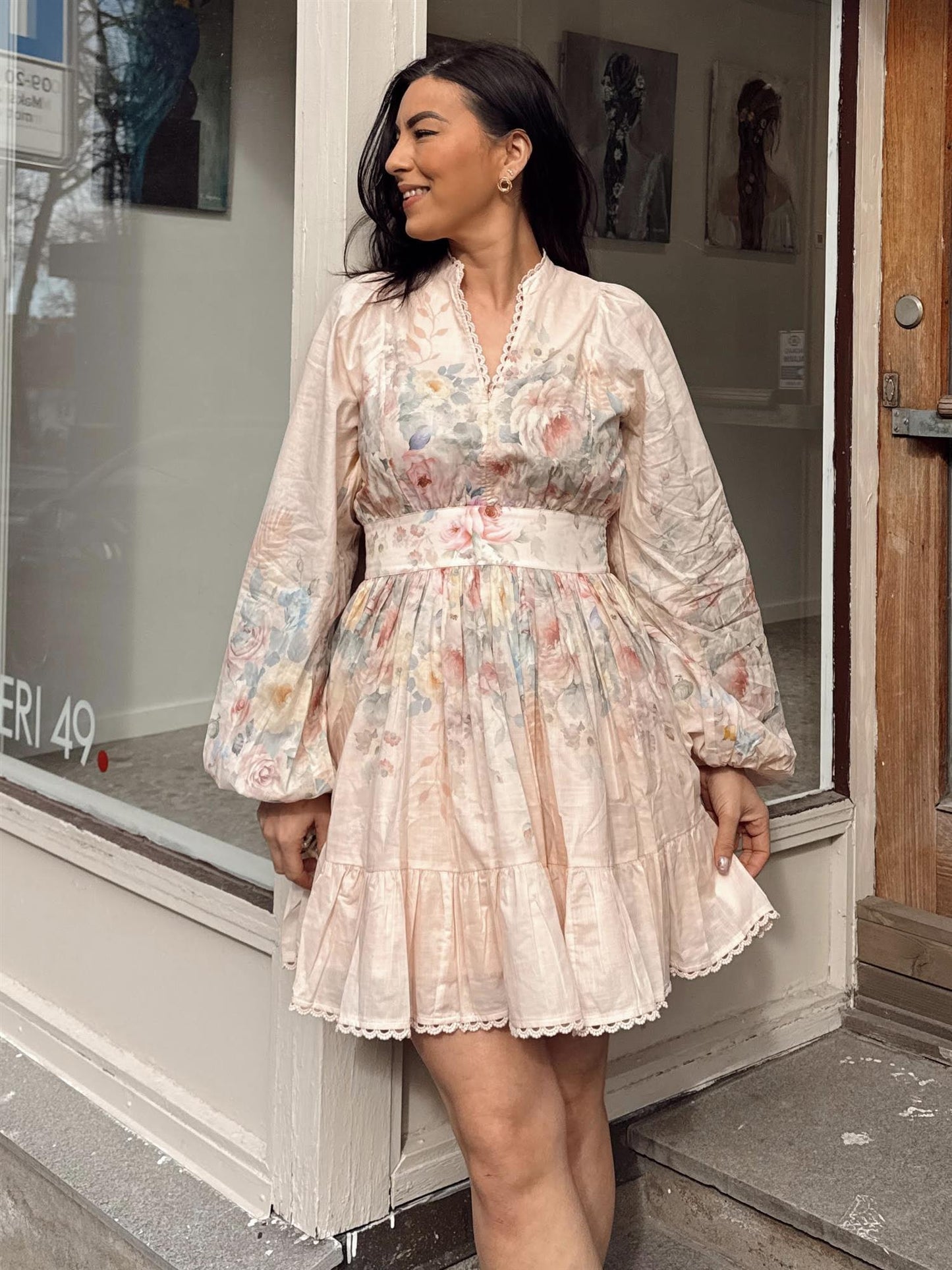 BELLE DRESS FLOWERS