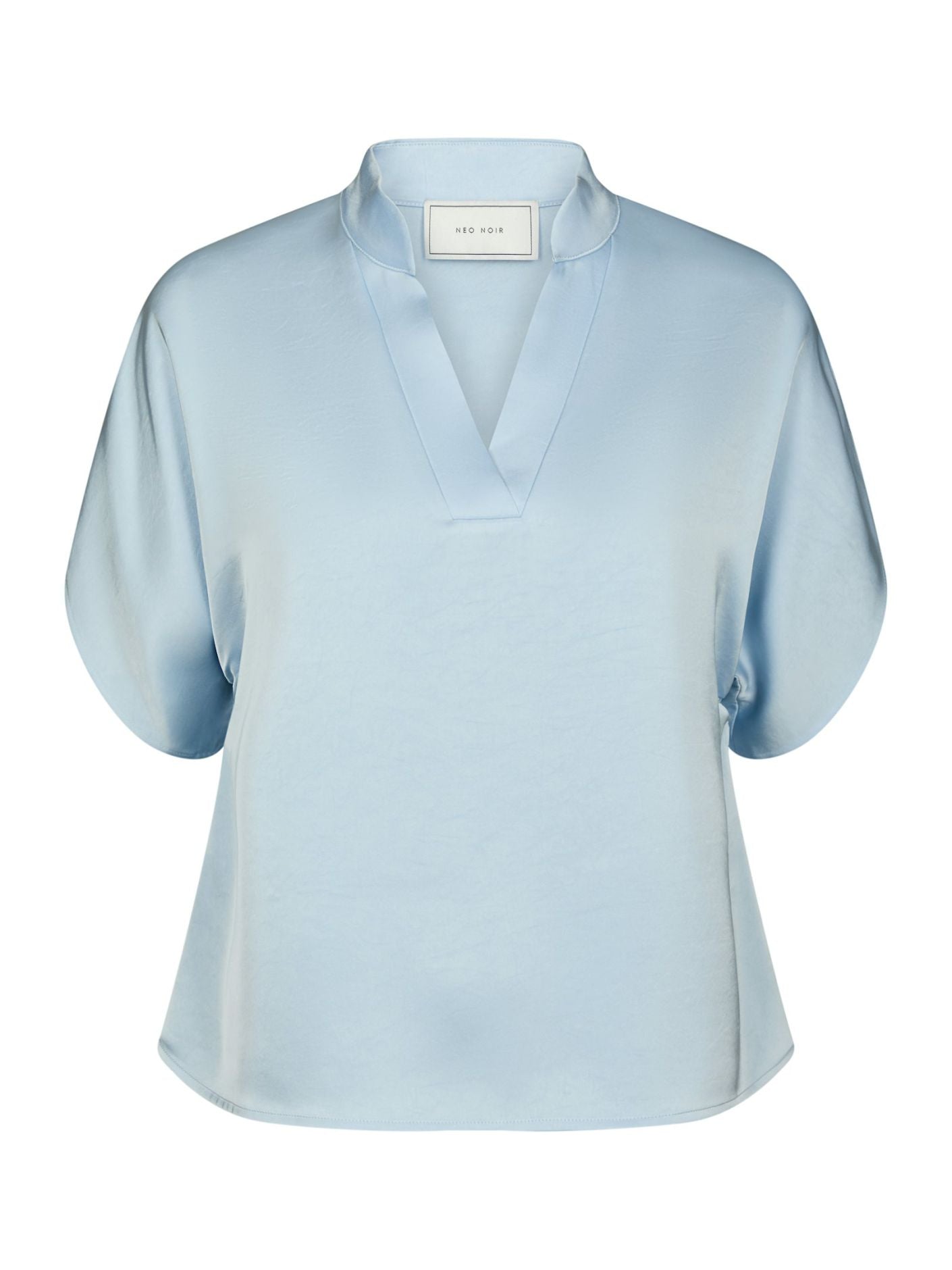 ANELLE HEAVY SATEEN BLOUSE