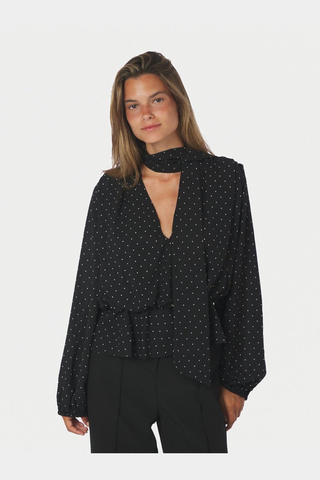 Ettalie Dot Blouse