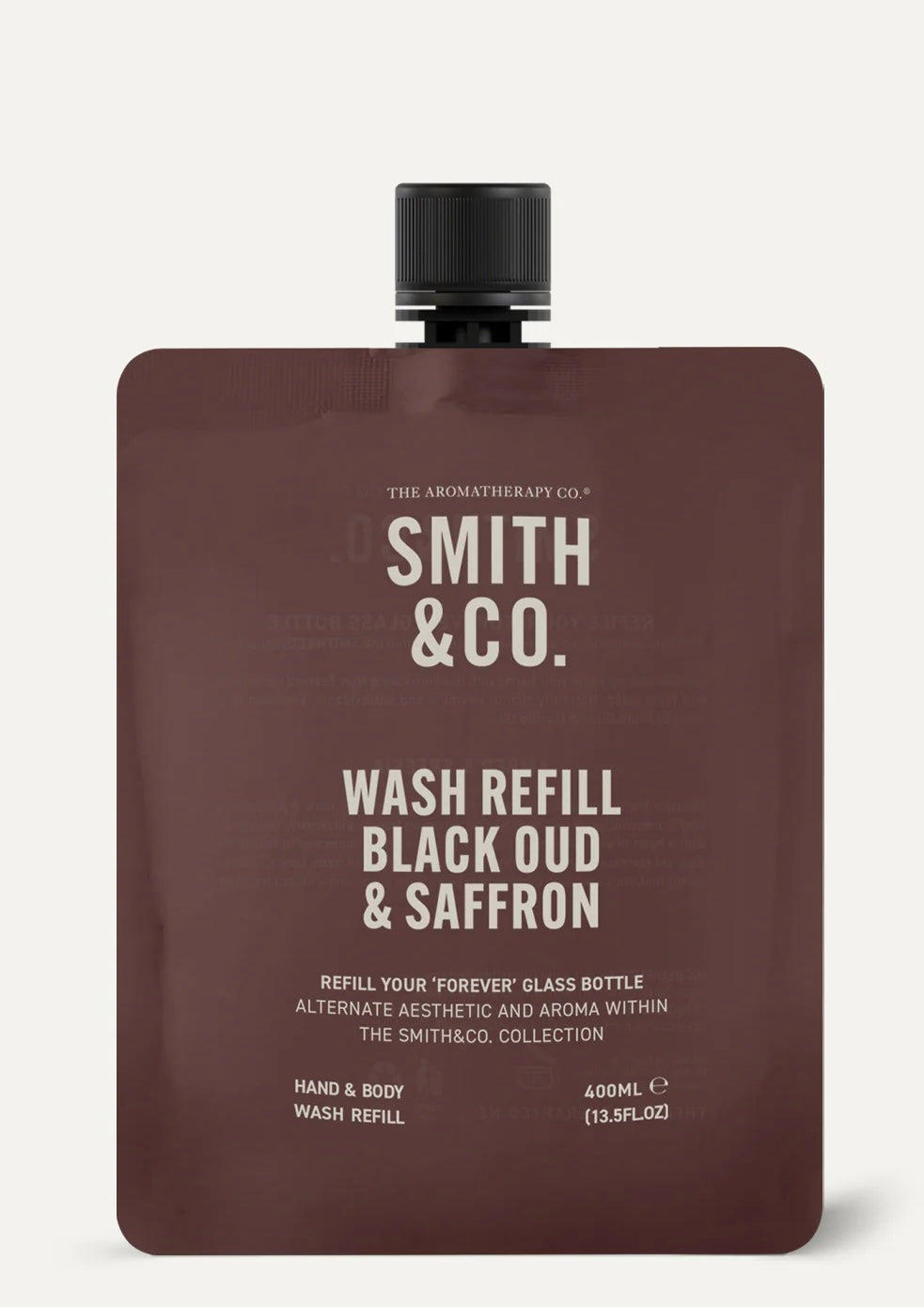 Refill Hand and Body Wash 400ml - Black Oud & Saffron