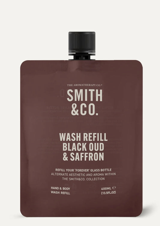 Refill Hand and Body Wash 400ml - Black Oud & Saffron
