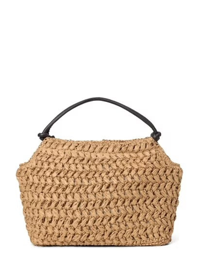 Day Creased Straw Bag S